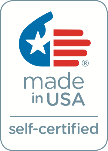 Made in the USA. Self-Certified